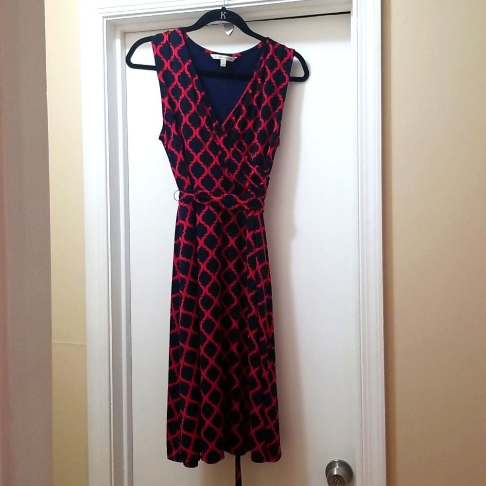 41 Hawthorn Dress navy/red L